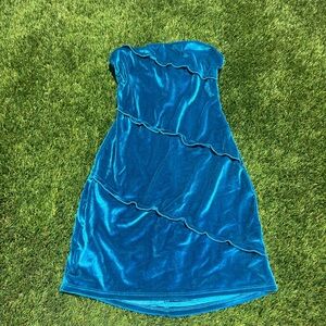 Lucy in the Sky Turquoise Dress